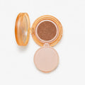 Kiara Beauty sunscreen container and packaging on a white background